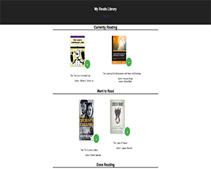 Preview of My Reads App